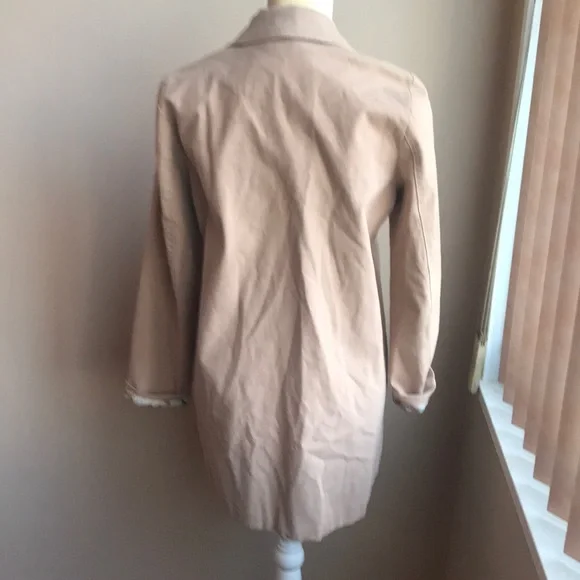 Sundance Anthropologie beige cotton jacket Sz S - Picture 3 of 6